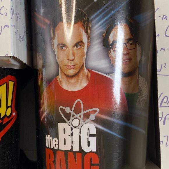 NIB The Big Bang Theory Collector's Series Mug Set - Traveler Mug & Ceramic Mug - Picture 5 of 8